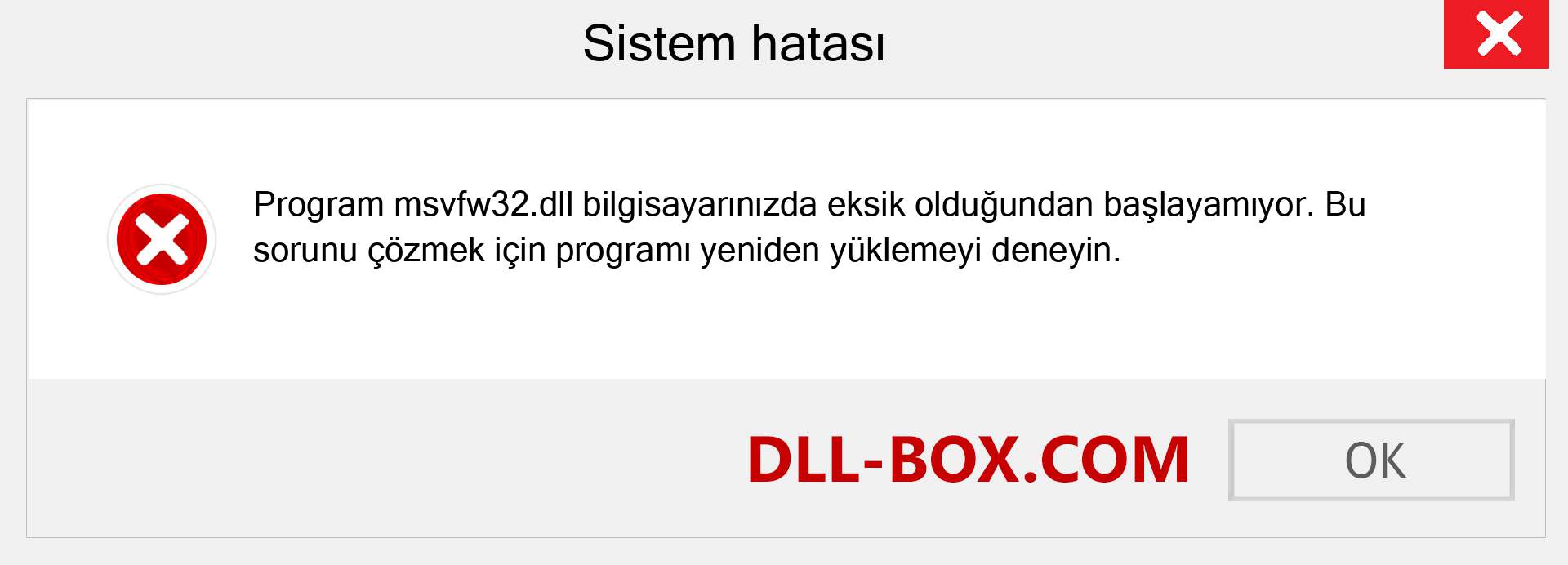 msvfw32.dll dosyası eksik mi? Windows 7, 8, 10 için İndirin - Windows'ta msvfw32 dll Eksik Hatasını Düzeltin, fotoğraflar, resimler